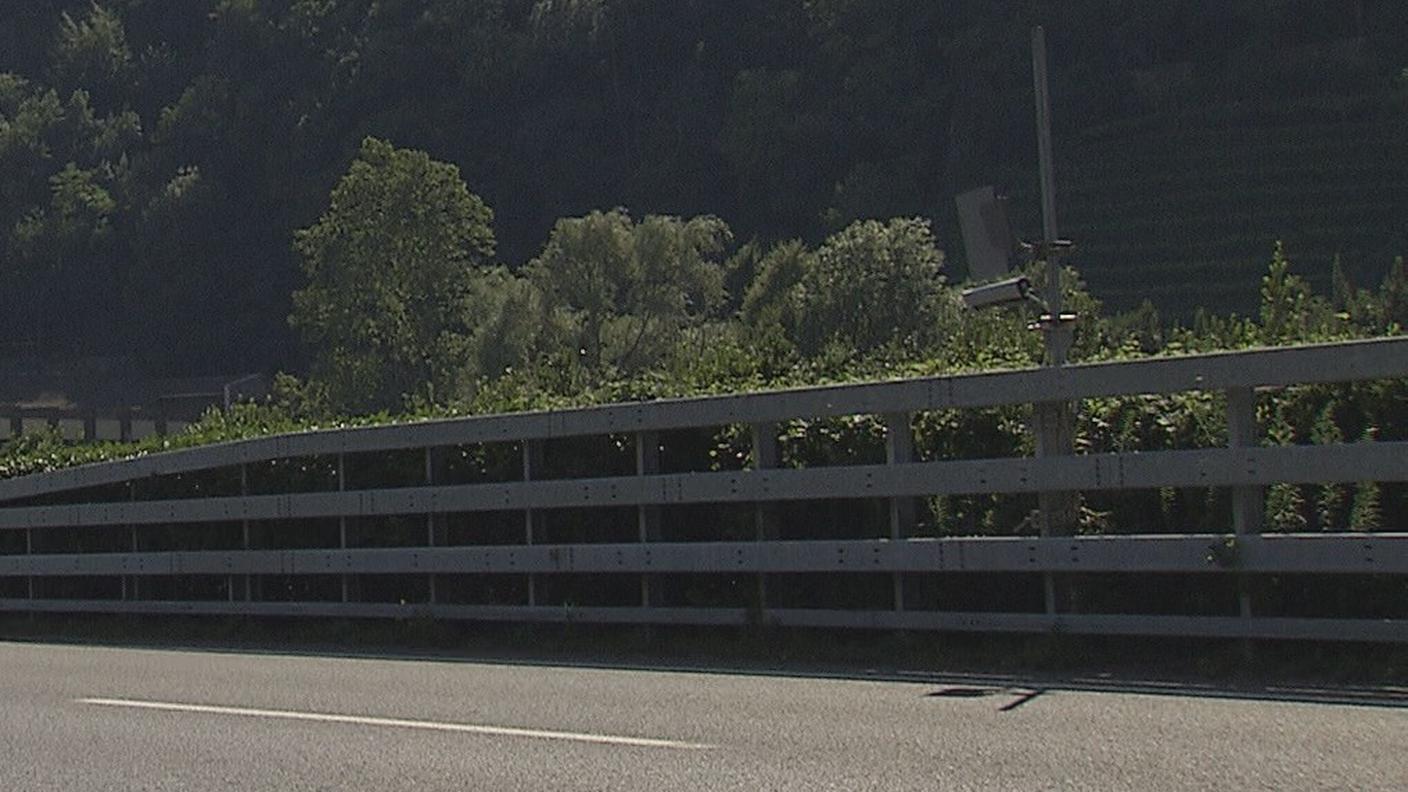Il nuovo impianto radar sull'A2