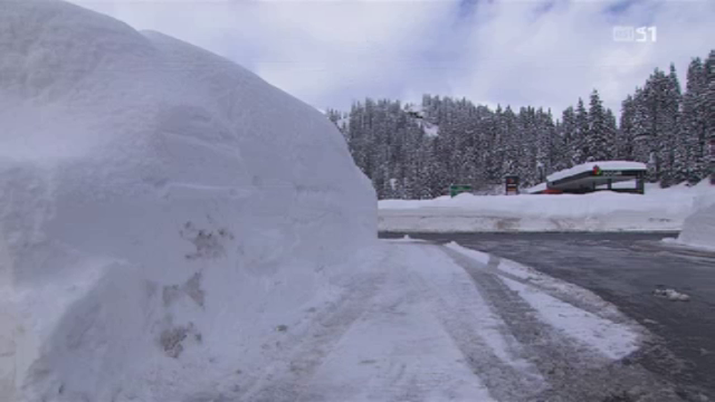 Una montagna di neve