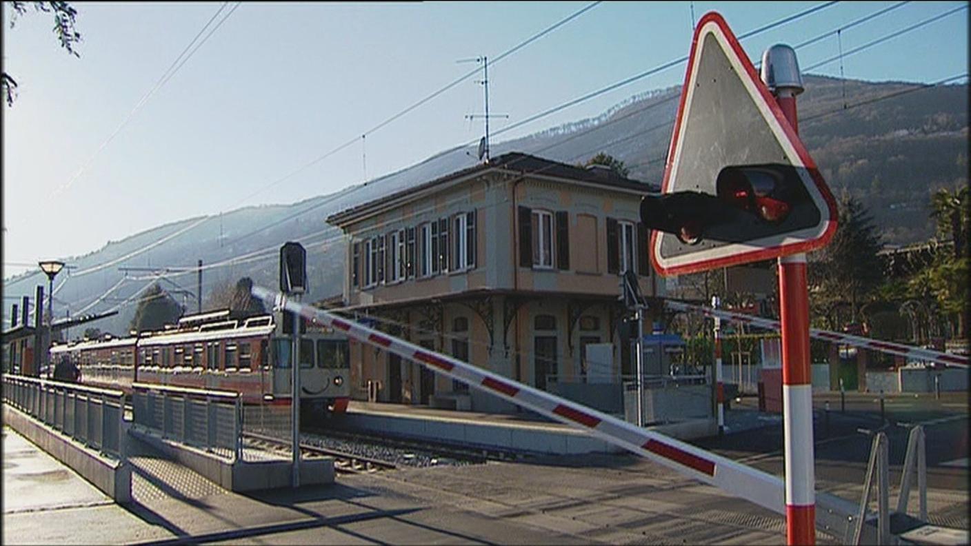 La stazione FLP di Bioggio