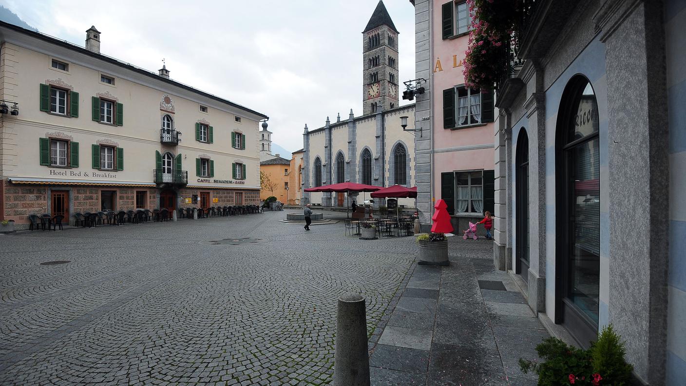 Una recente immagine di Poschiavo 