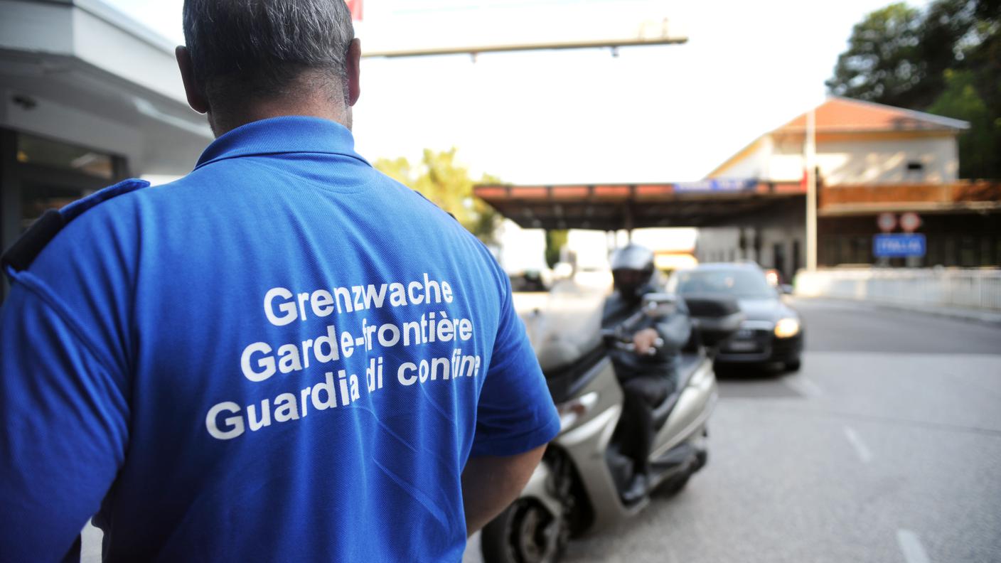 Molto lavoro sabato scorso per le guardie di confine ticinesi