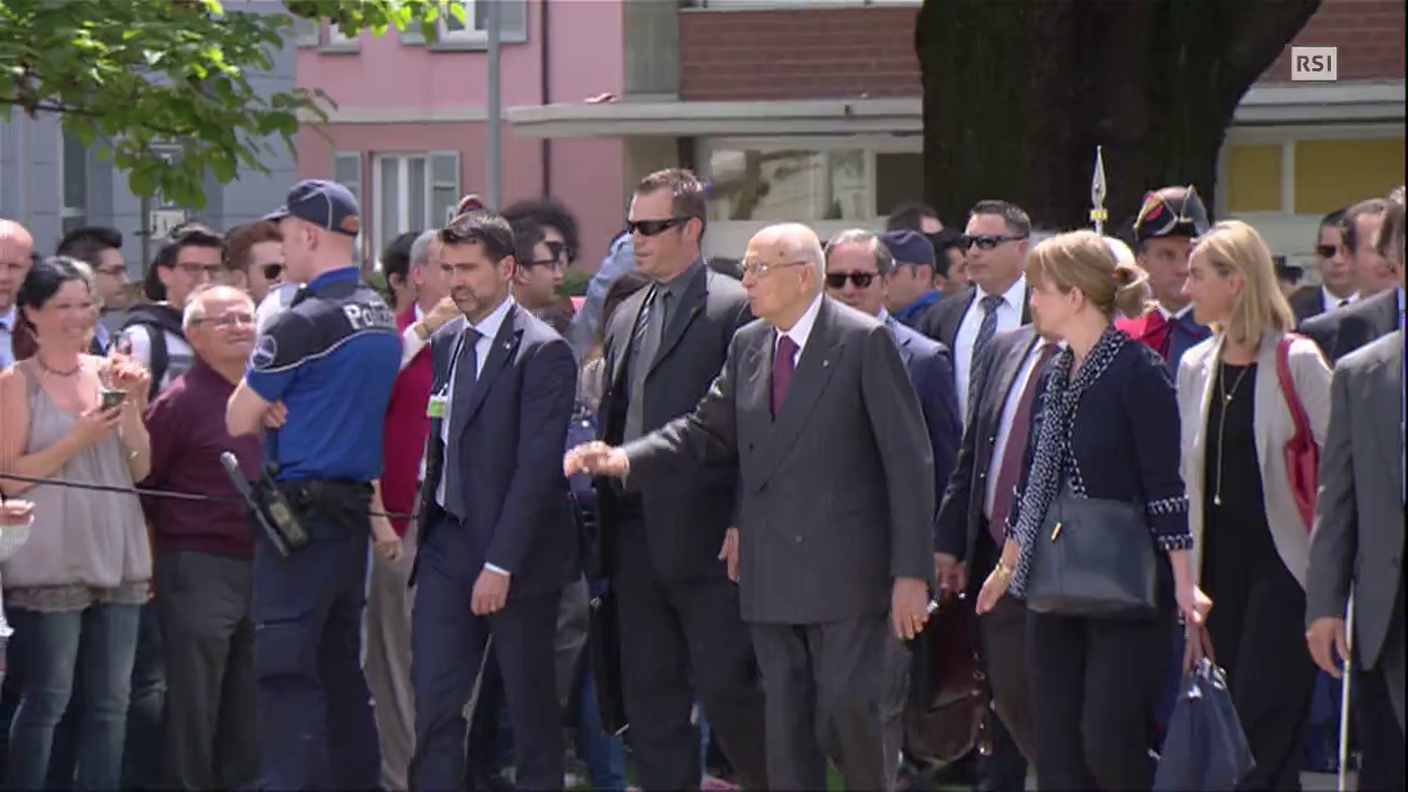 TG20 DEL 21.05.2014: "NAPOLITANO A LUGANO" DI MARIO CARNEVALE