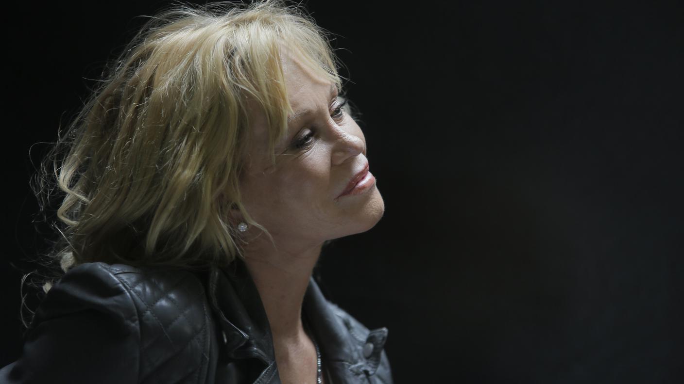 L'attrice si è concessa anche ai microfoni RSI