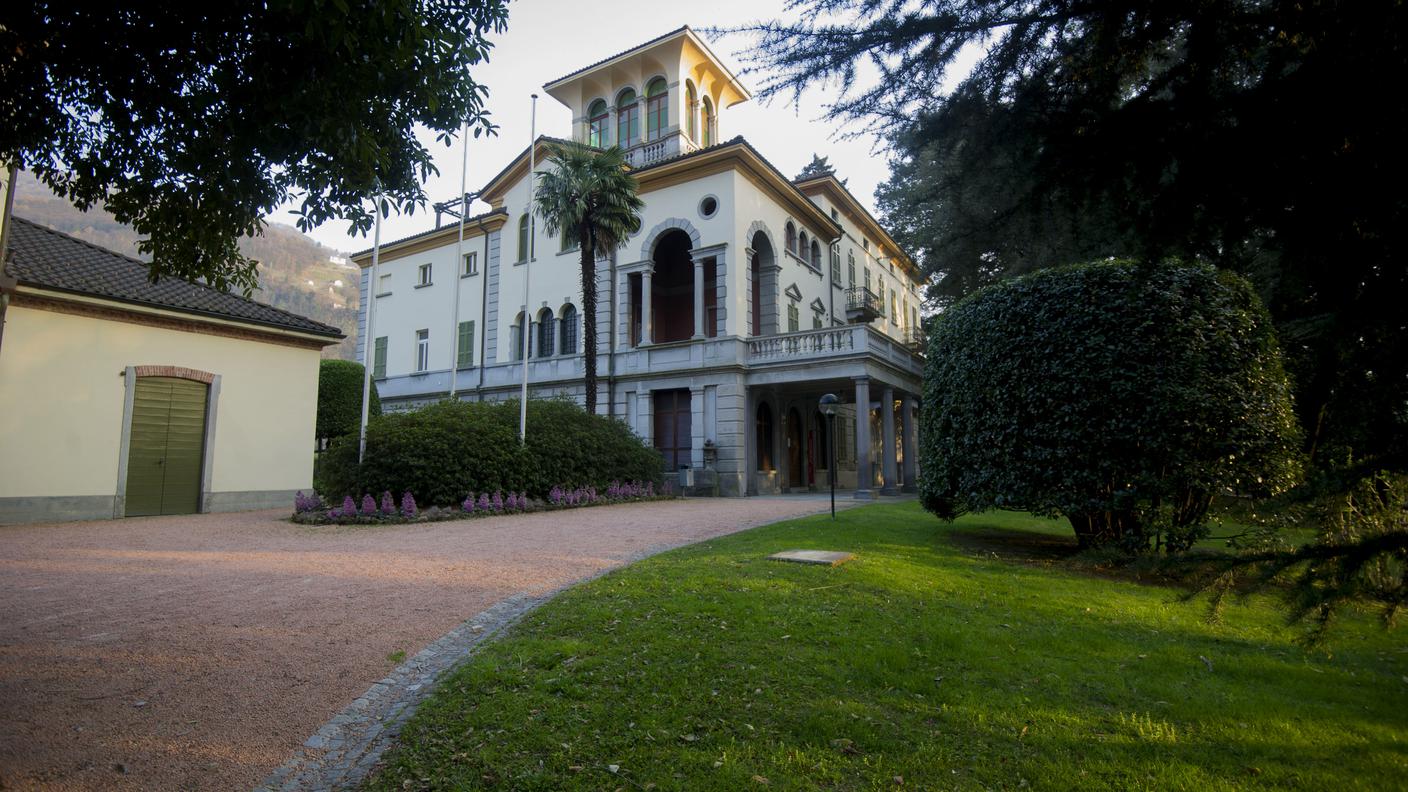 Un'immagine di Villa dei Cedri a Bellinzona