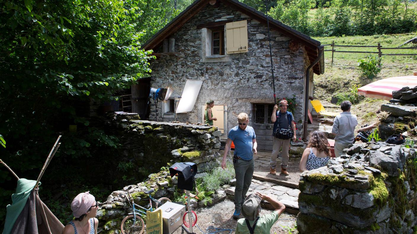 Sul set di Rider Jack, il primo film sostenuto dalla Southern Switzerland Film Commission