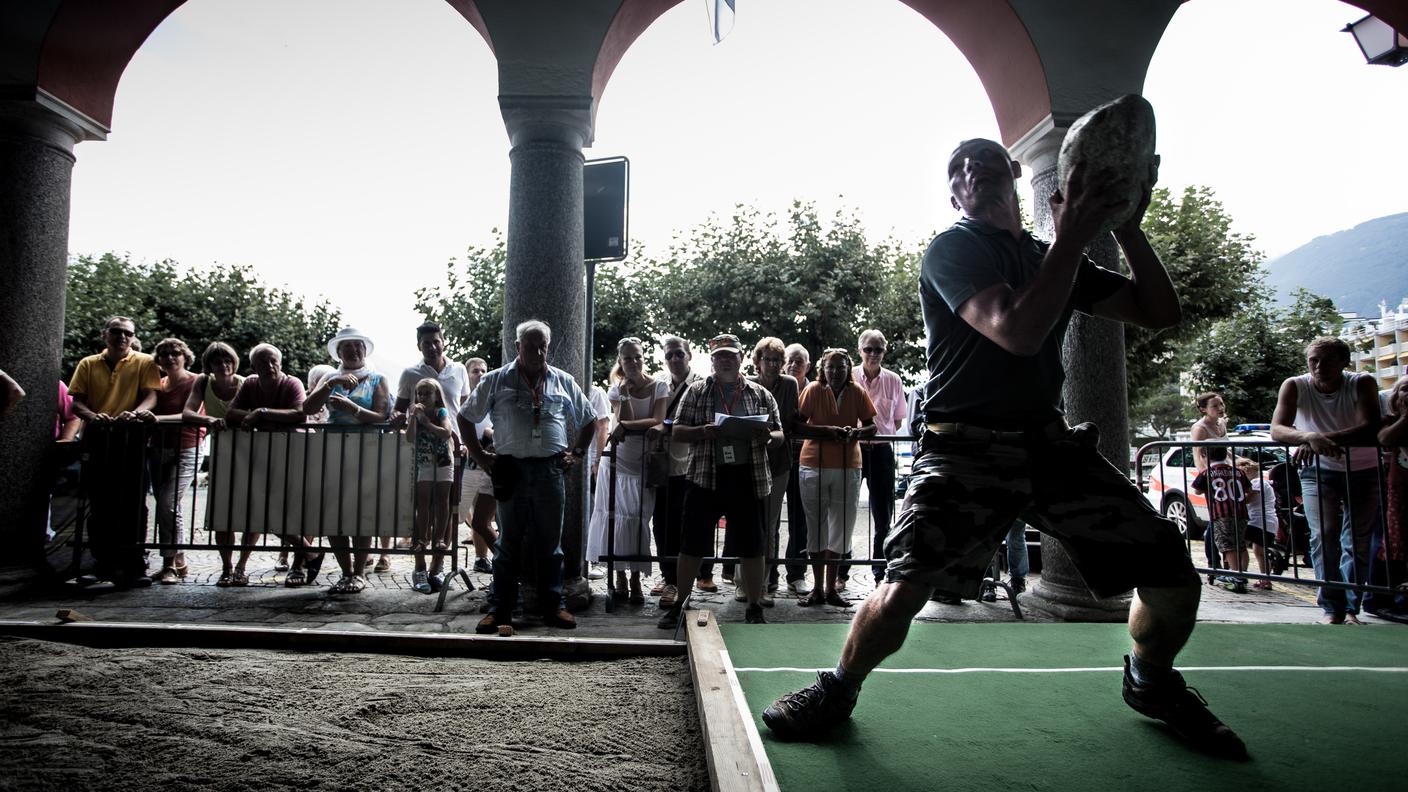 Una delle tecniche di lancio