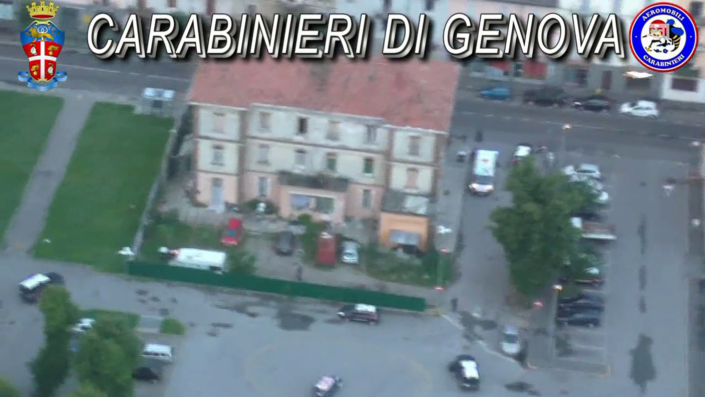 L'intervento delle forze dell'ordine italiane