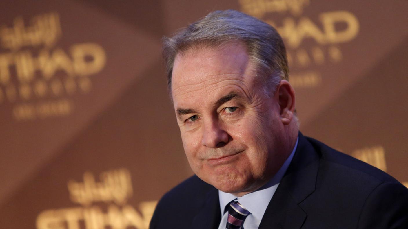 Il CEO di Etihad Airways James Hogan