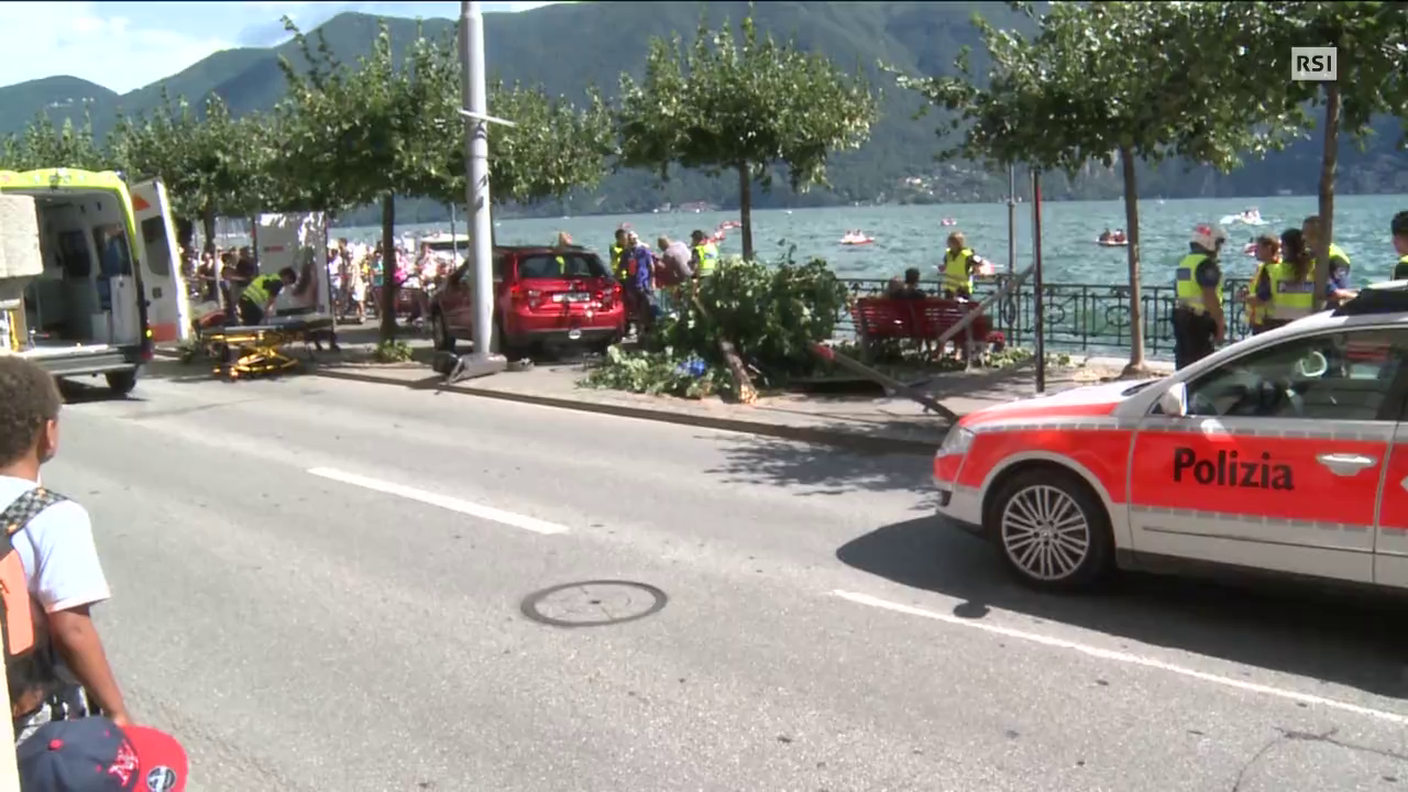 Quotidiano del 16.08.2014: "Pedoni travolti a Lugano" di Davide De Nigris