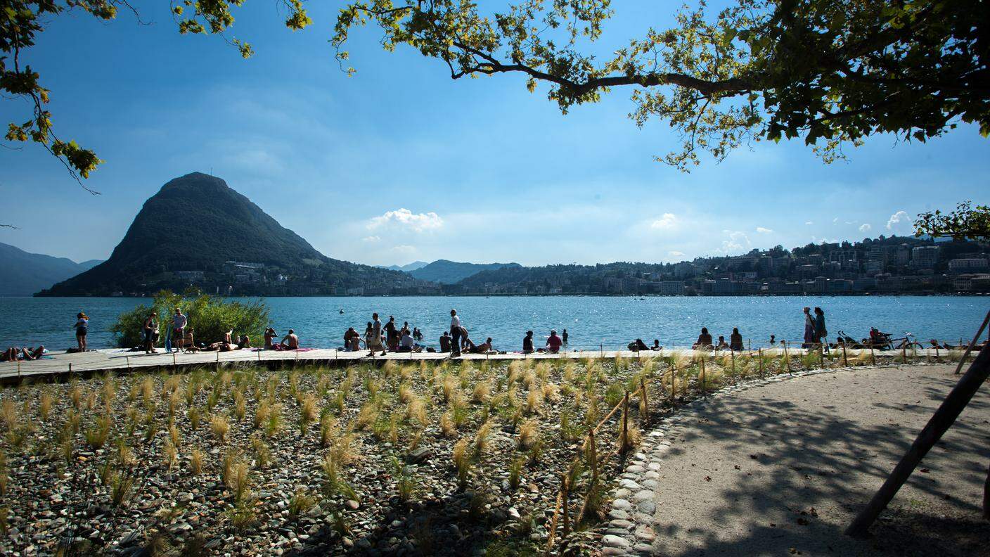 Il Parco Ciani a Lugano