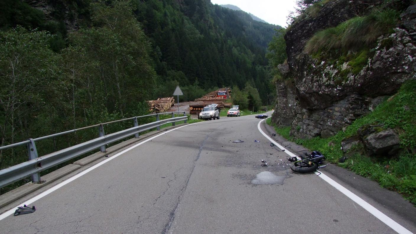 La scena presentatasi ai soccorritori
