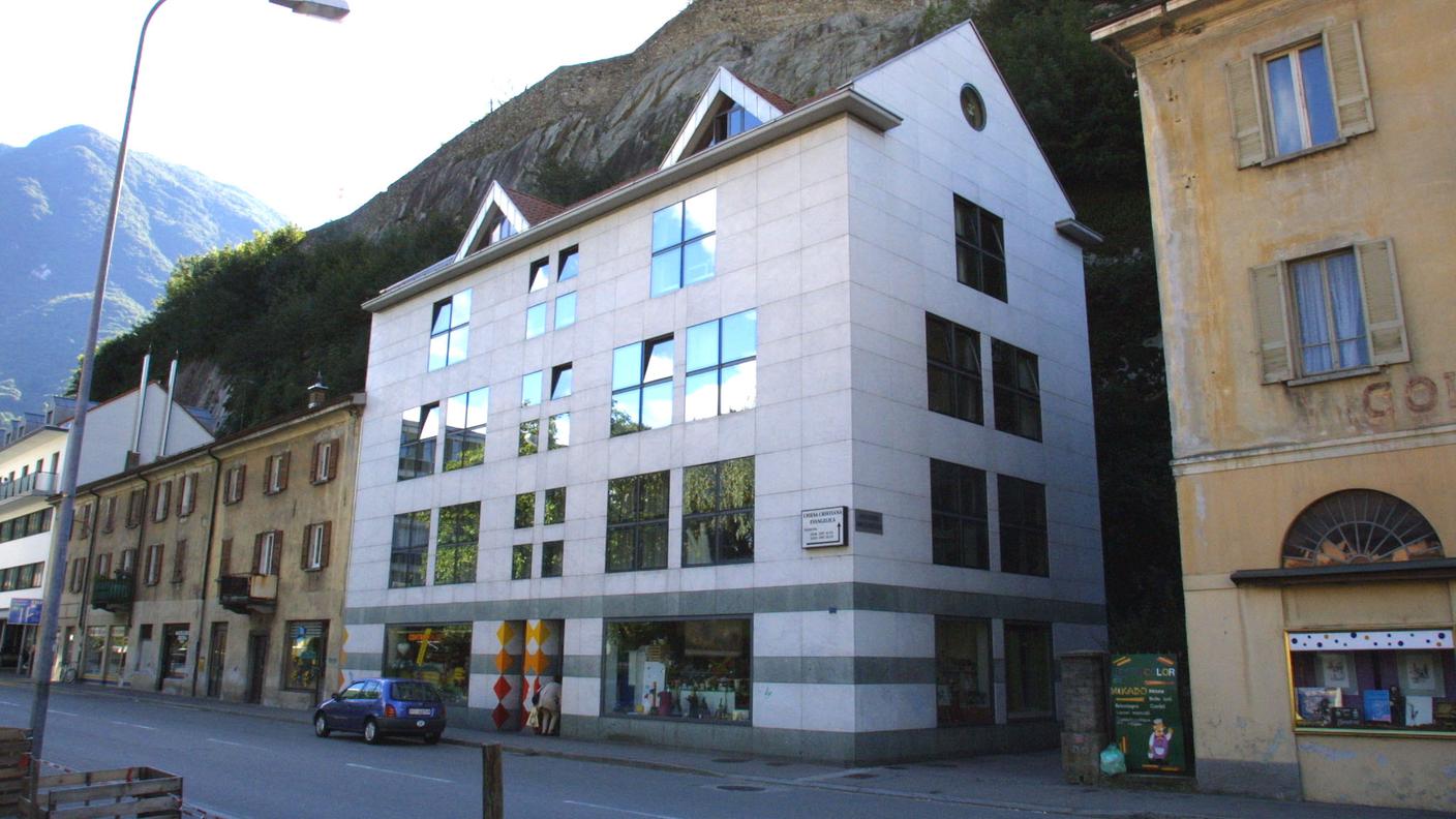 La "vecchia" casa dello studente a Bellinzona