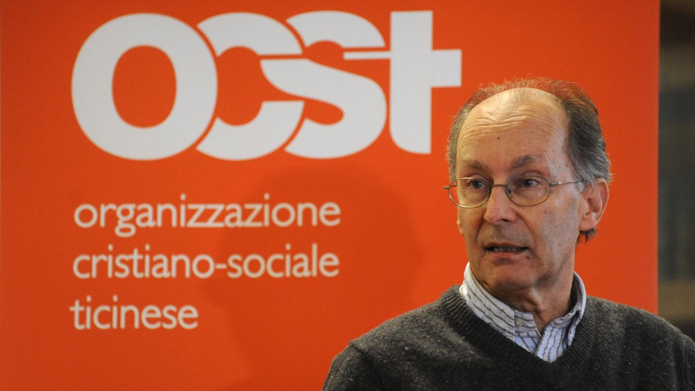 Il segretario dell'OCST Meinrado Robbiani
