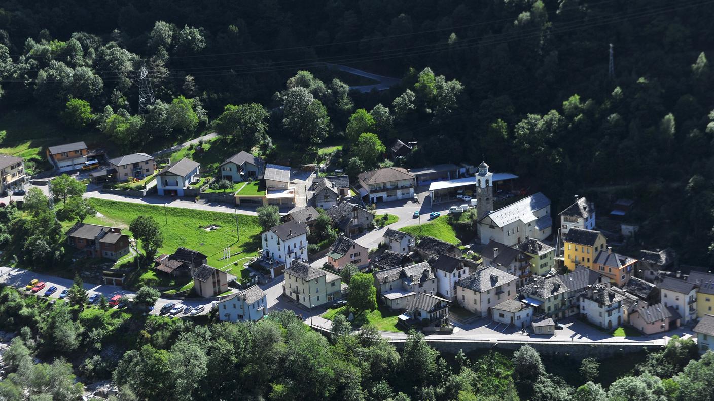Una veduta panoramica del paese