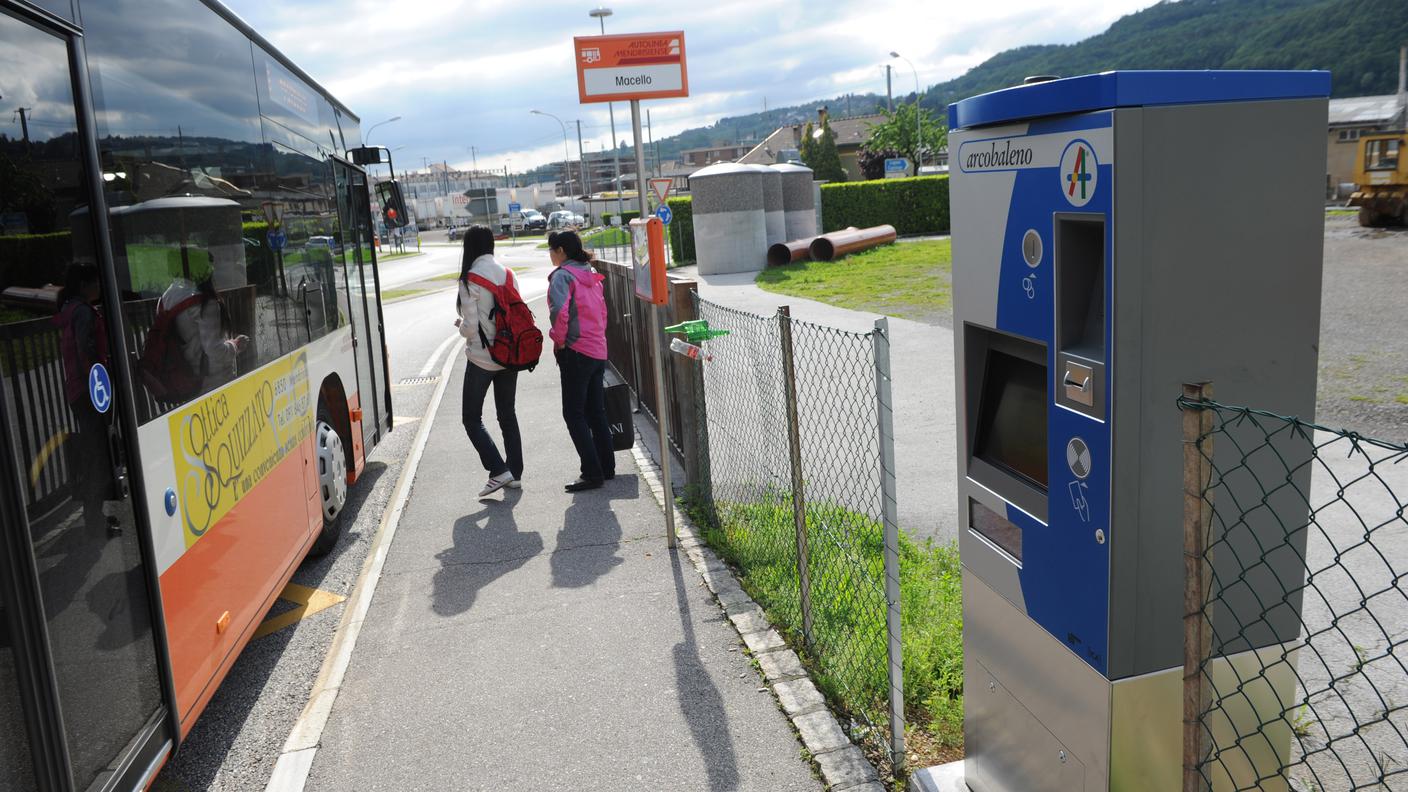 I distributori di Autolinea Mendrisiense