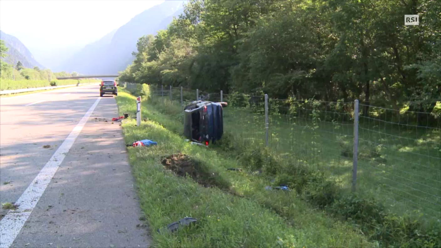 Il video dell'incidente