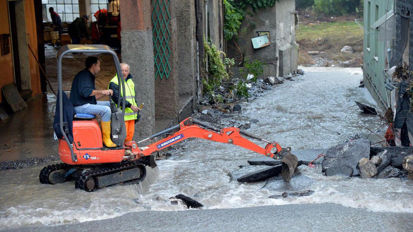 Montoggio, tutti al lavoro