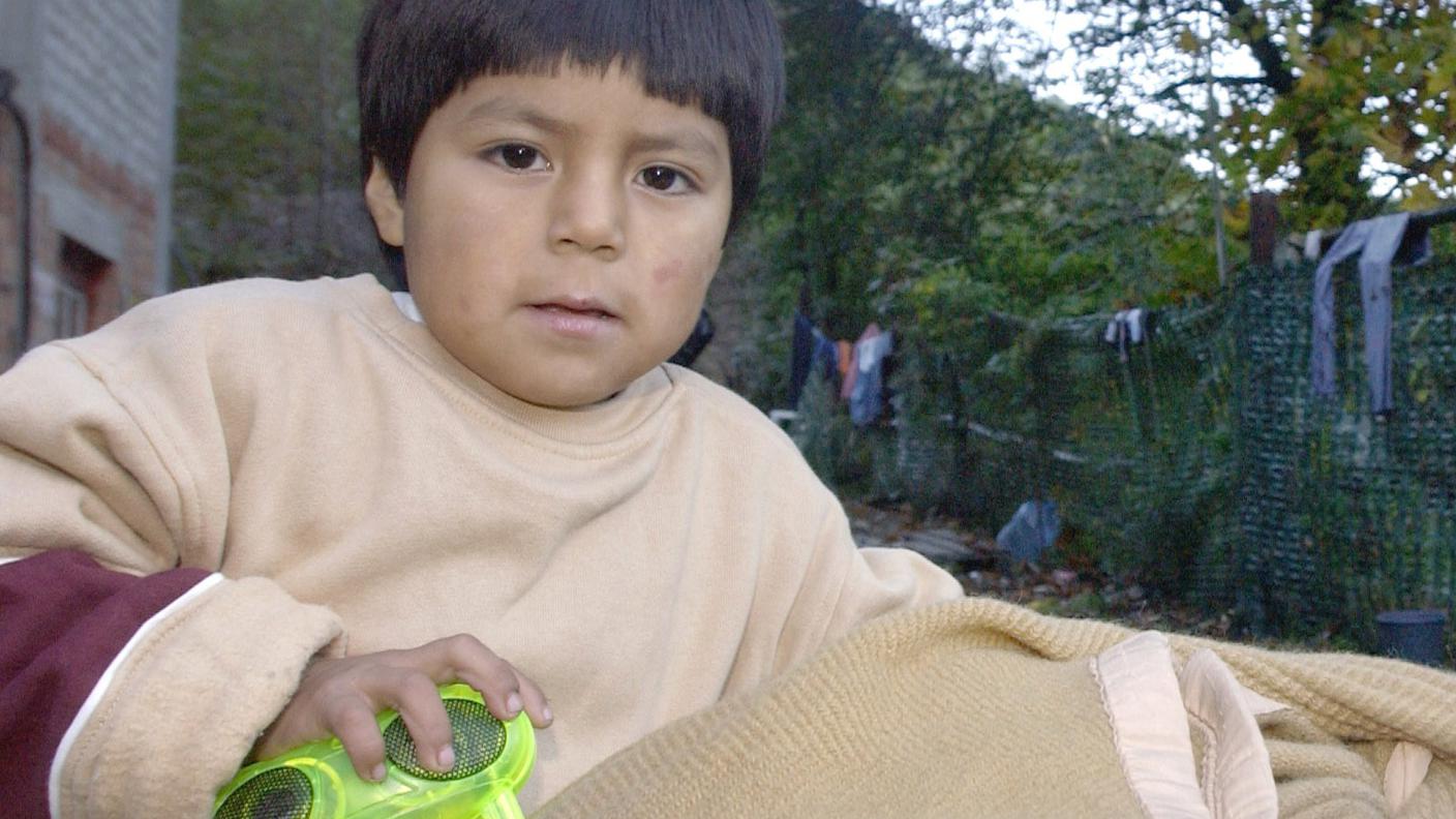 Un bambino ecuadoregno in Ticino