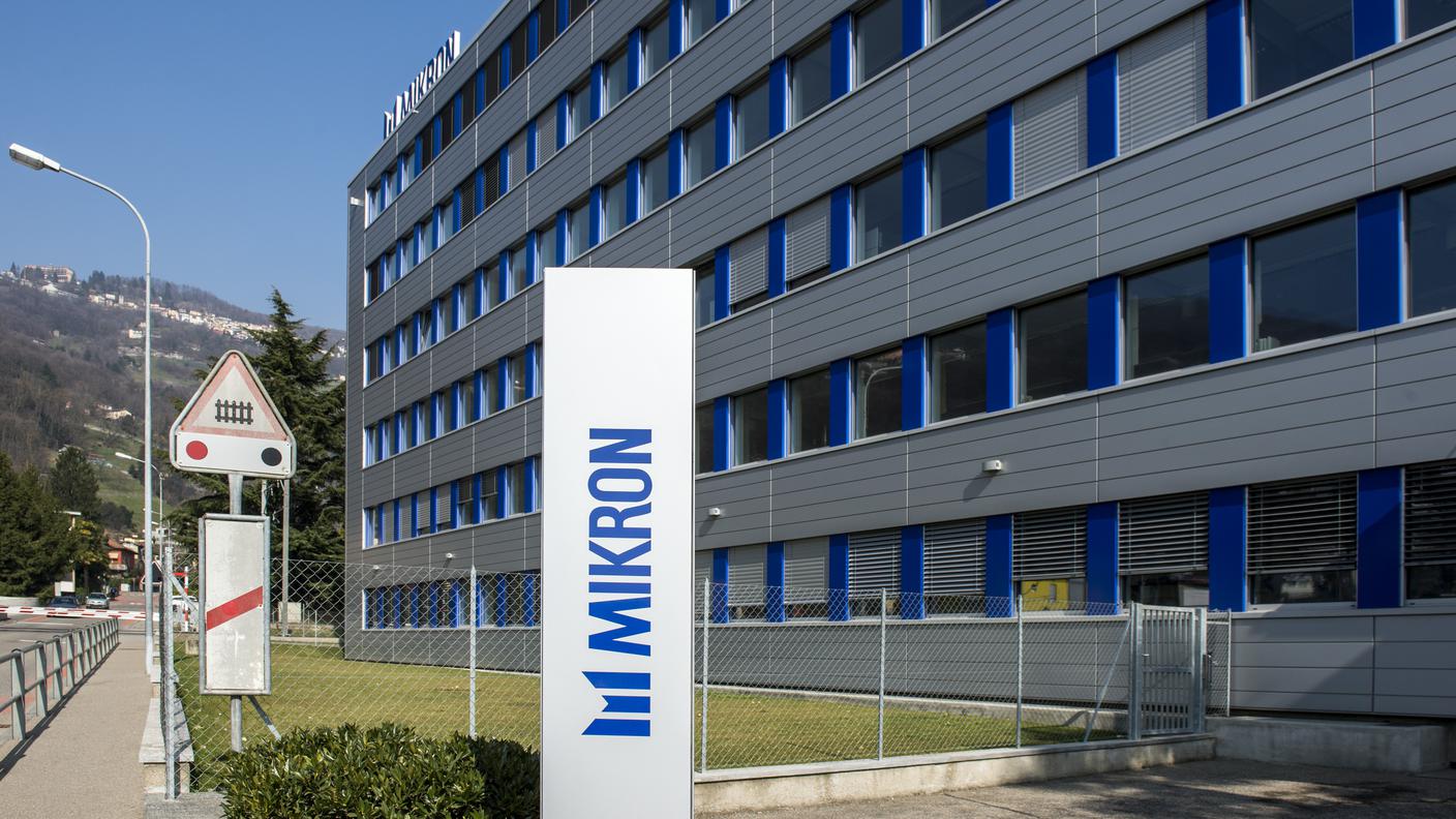 Lo stabilimento Mikron di Agno