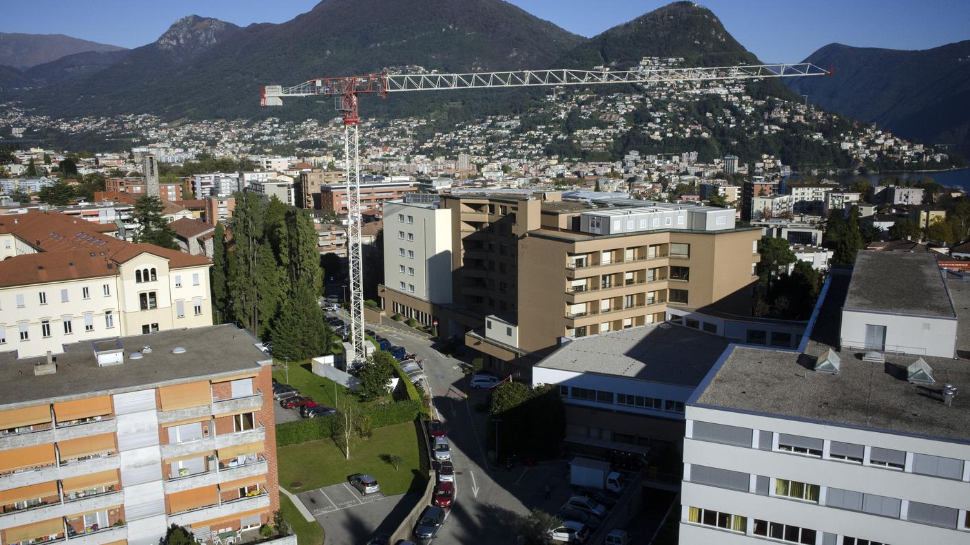 Una veduta del complesso ospedaliero privato