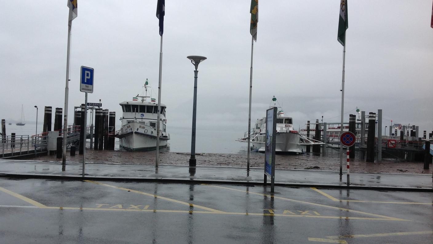 Locarno sotto la pioggia