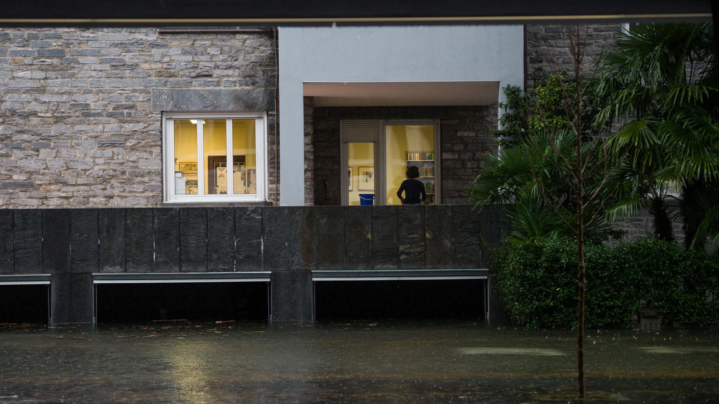 Quartiere nuovo a Locarno sott'acqua