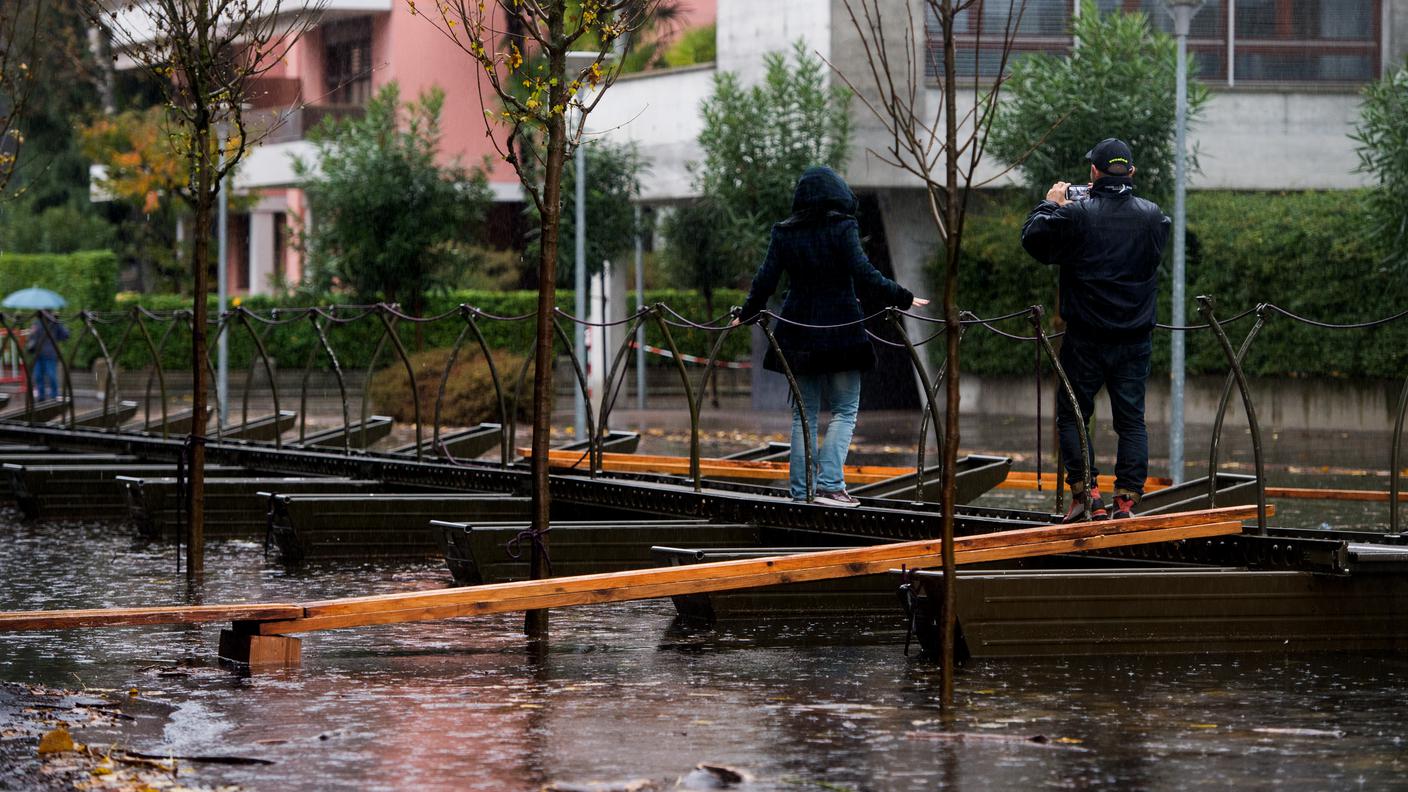 Quartiere nuovo a Locarno sott'acqua