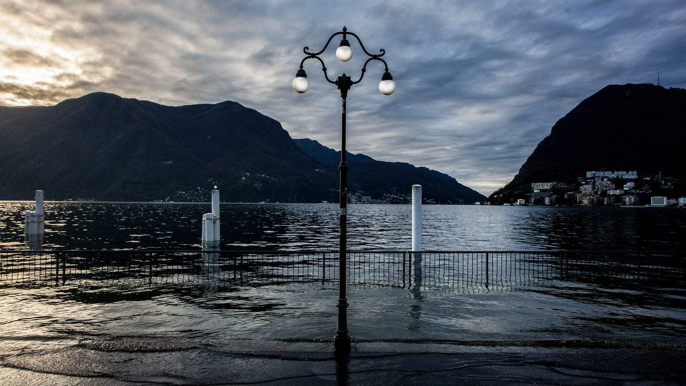 Il lago a Lugano