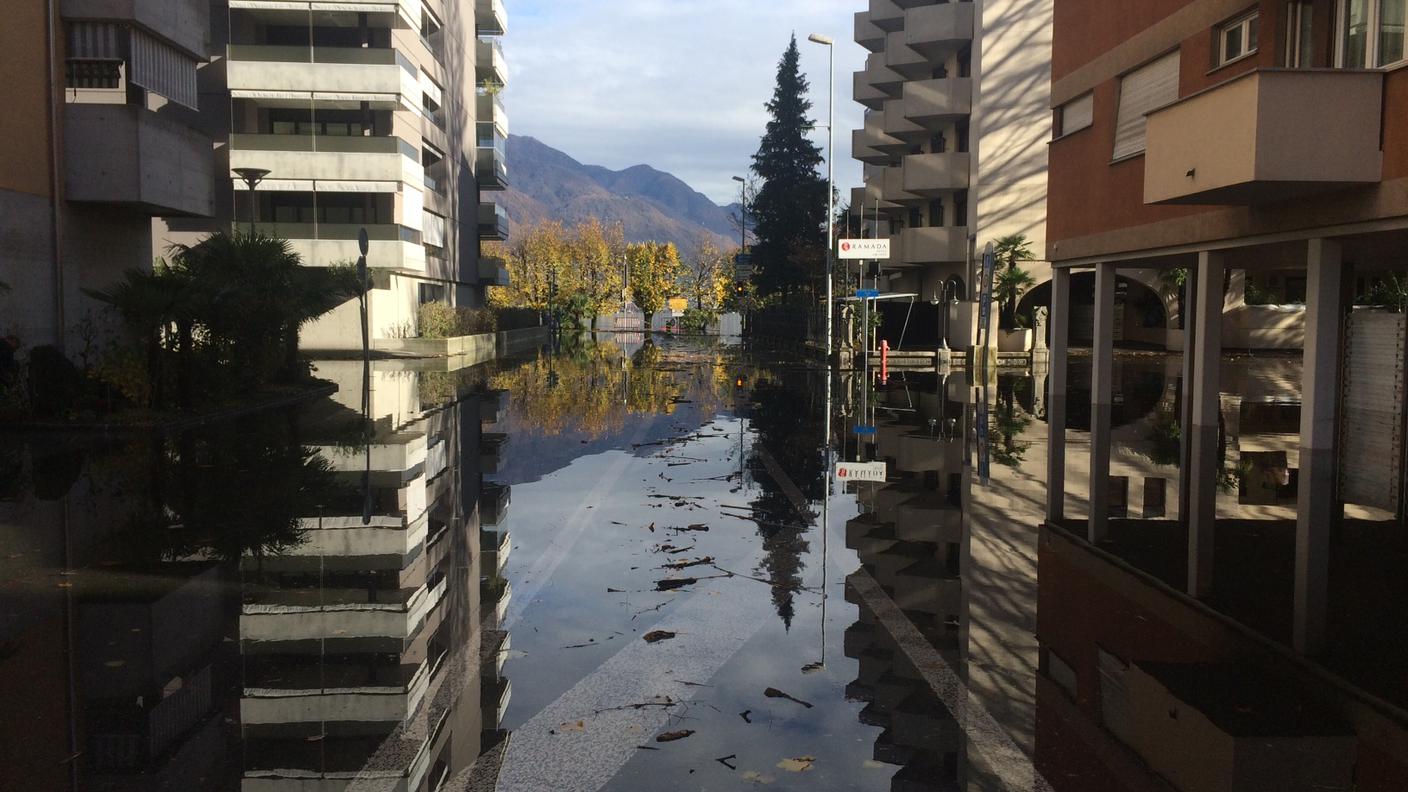 Locarno: le immagini dell'esondazione