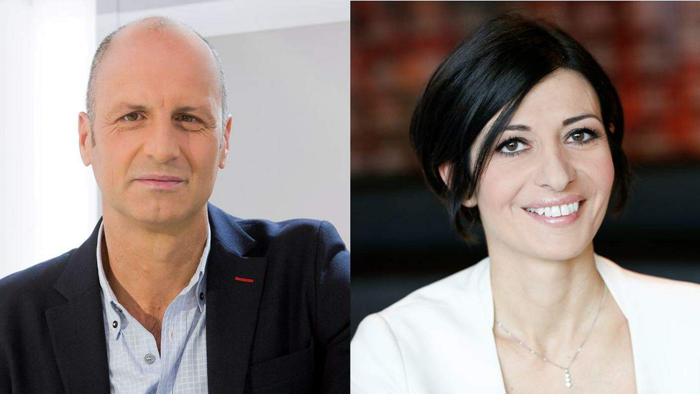 Michel Cerutti e Francesca Mandelli