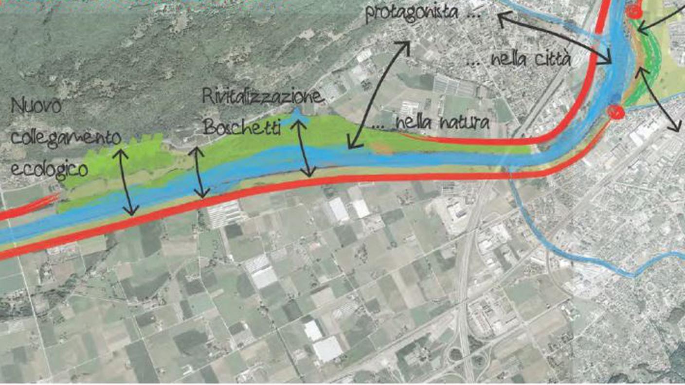 Nuova vita per il fiume ma anche per chi abita nella regione