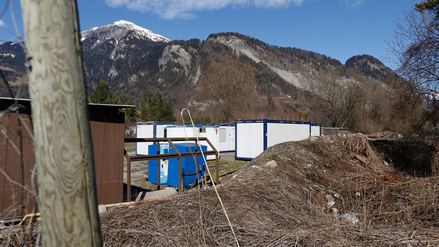 Il centro per richiedenti l'asilo di Waldau