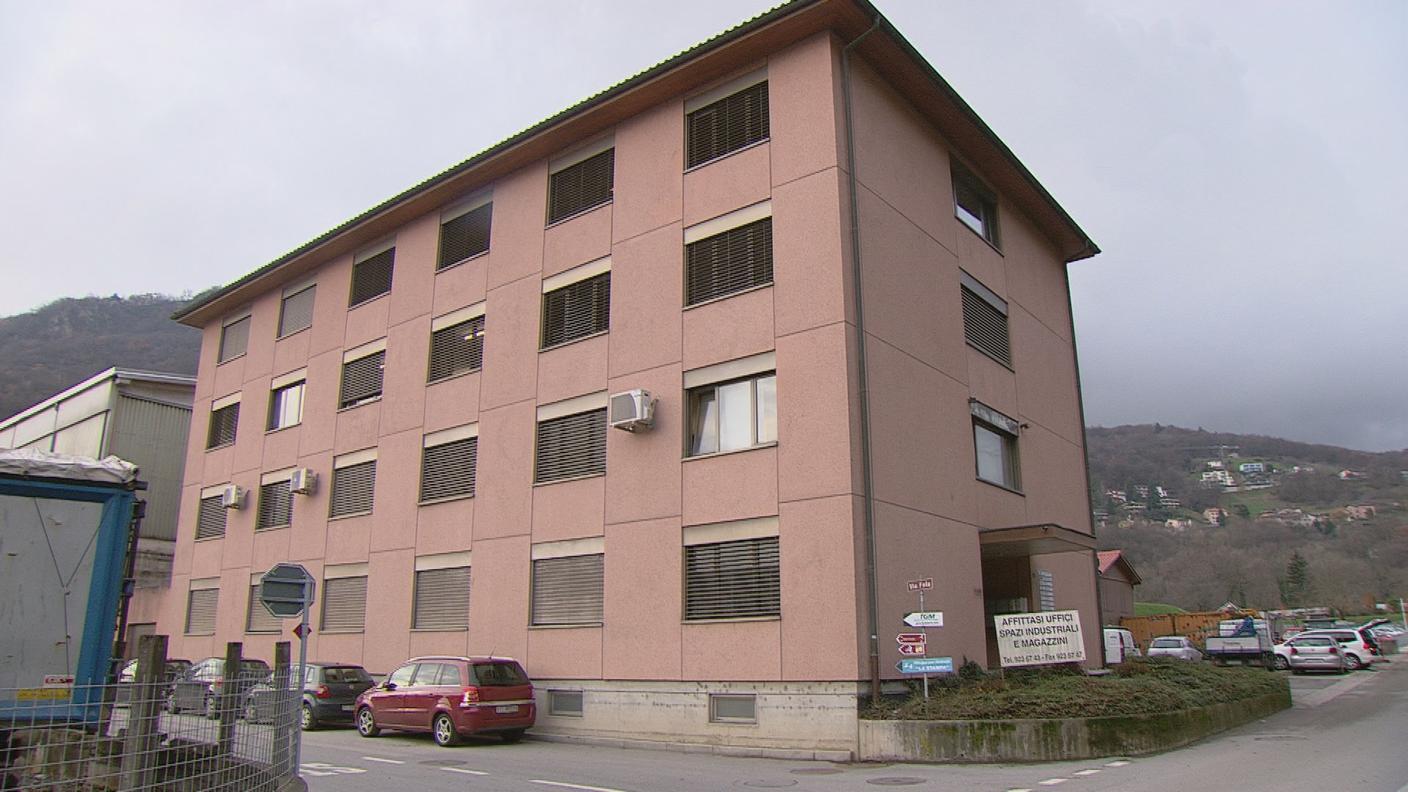 La palazzina dove le compagnie potevano provare