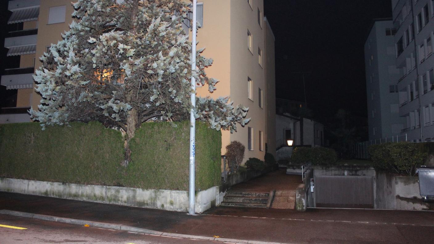 Il diverbio è avvenuto sulla rampa del garage