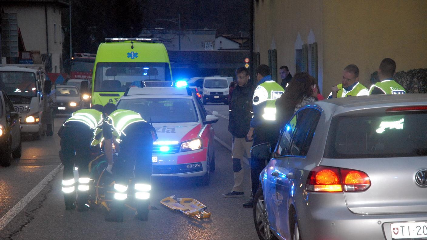 Il conducente della vettura stava effettuando una manovra