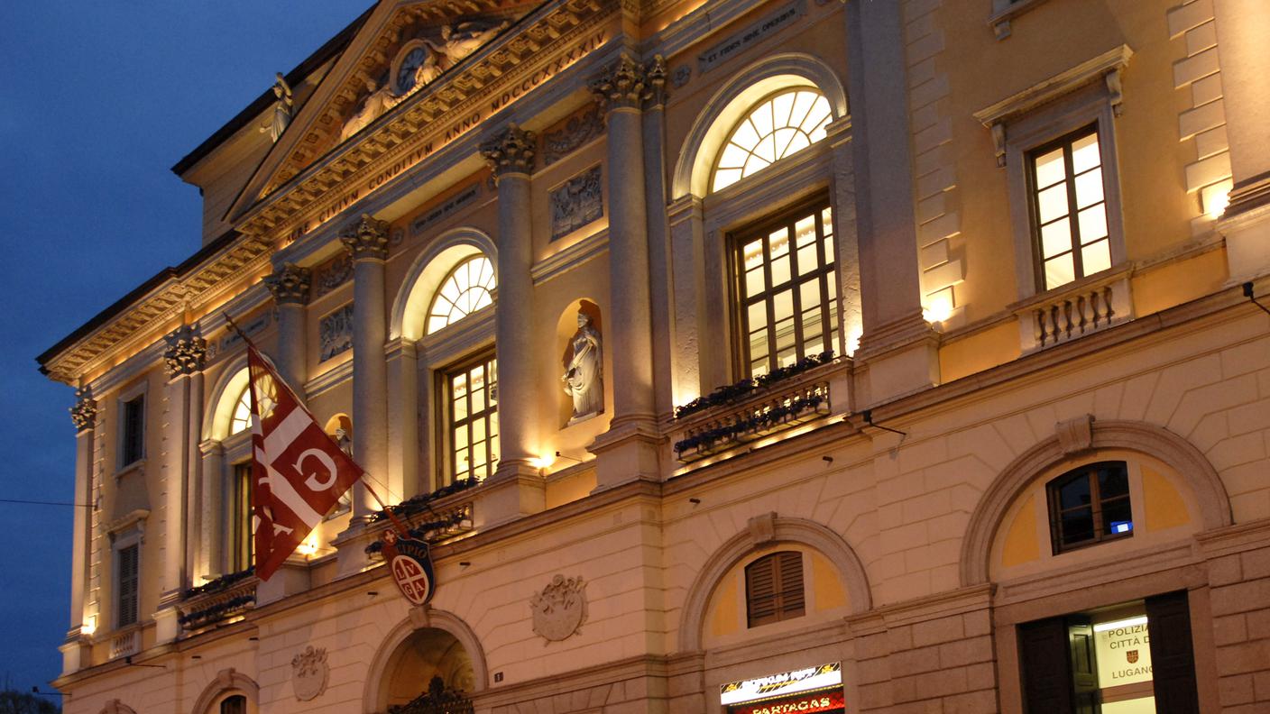 Palazzo civico a Lugano