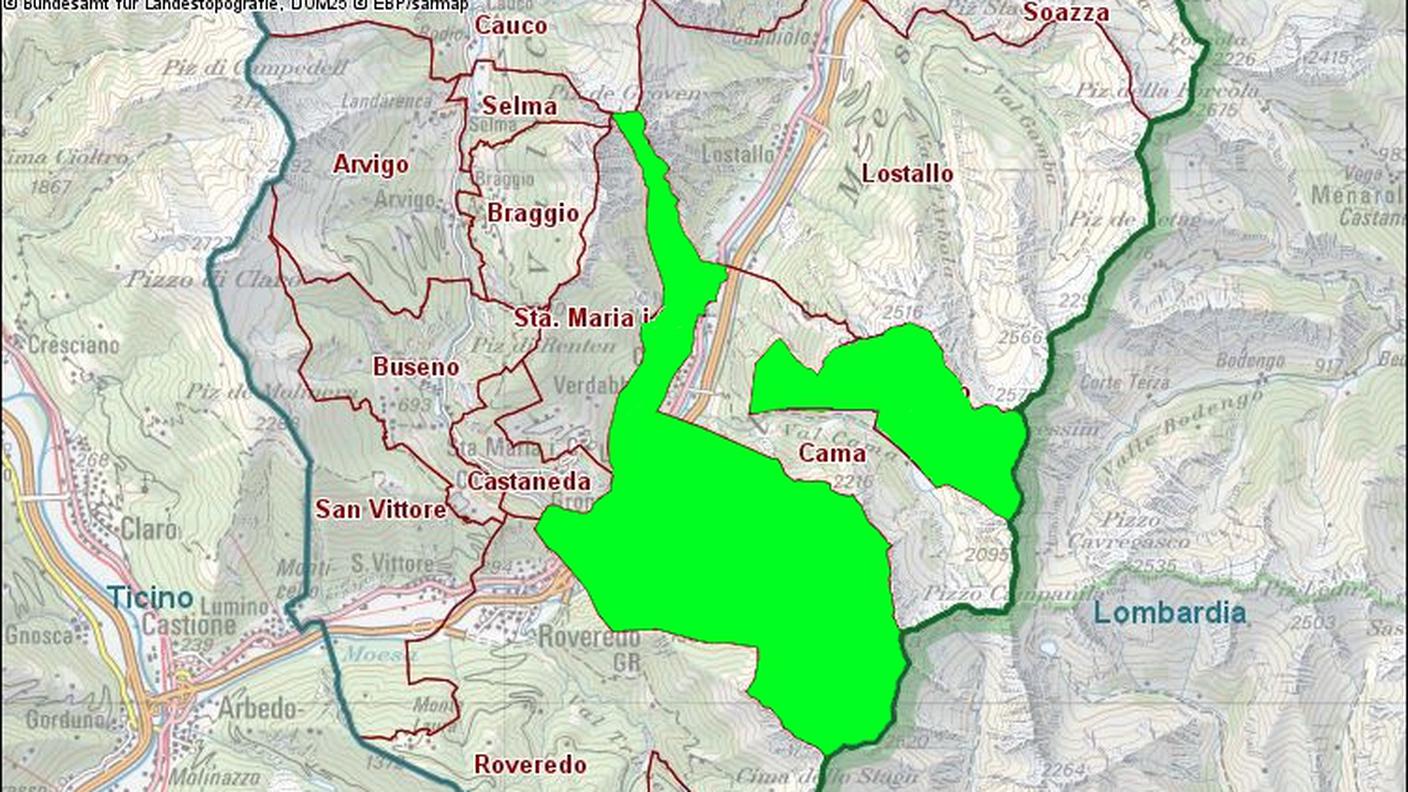 Il comune allo studio nel contesto moesano