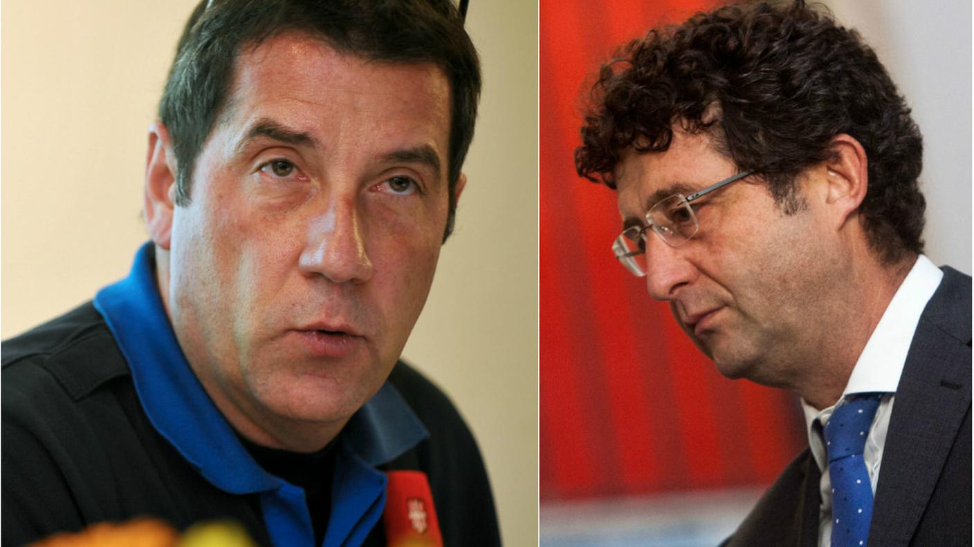 Roberto Torrente (s) e Paolo Beltraminelli (s)