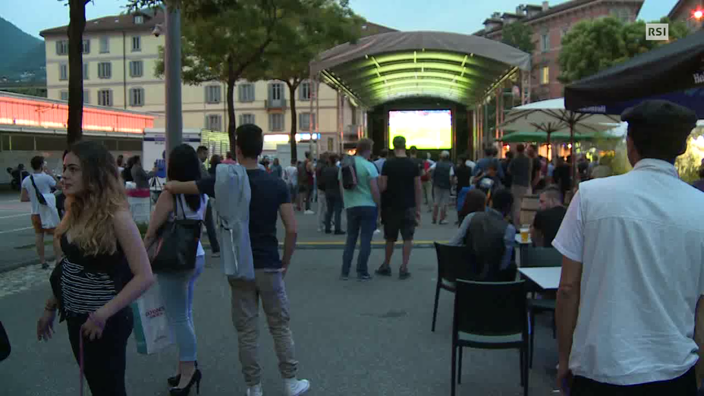 Francia-Romania all'euro village di Lugano
