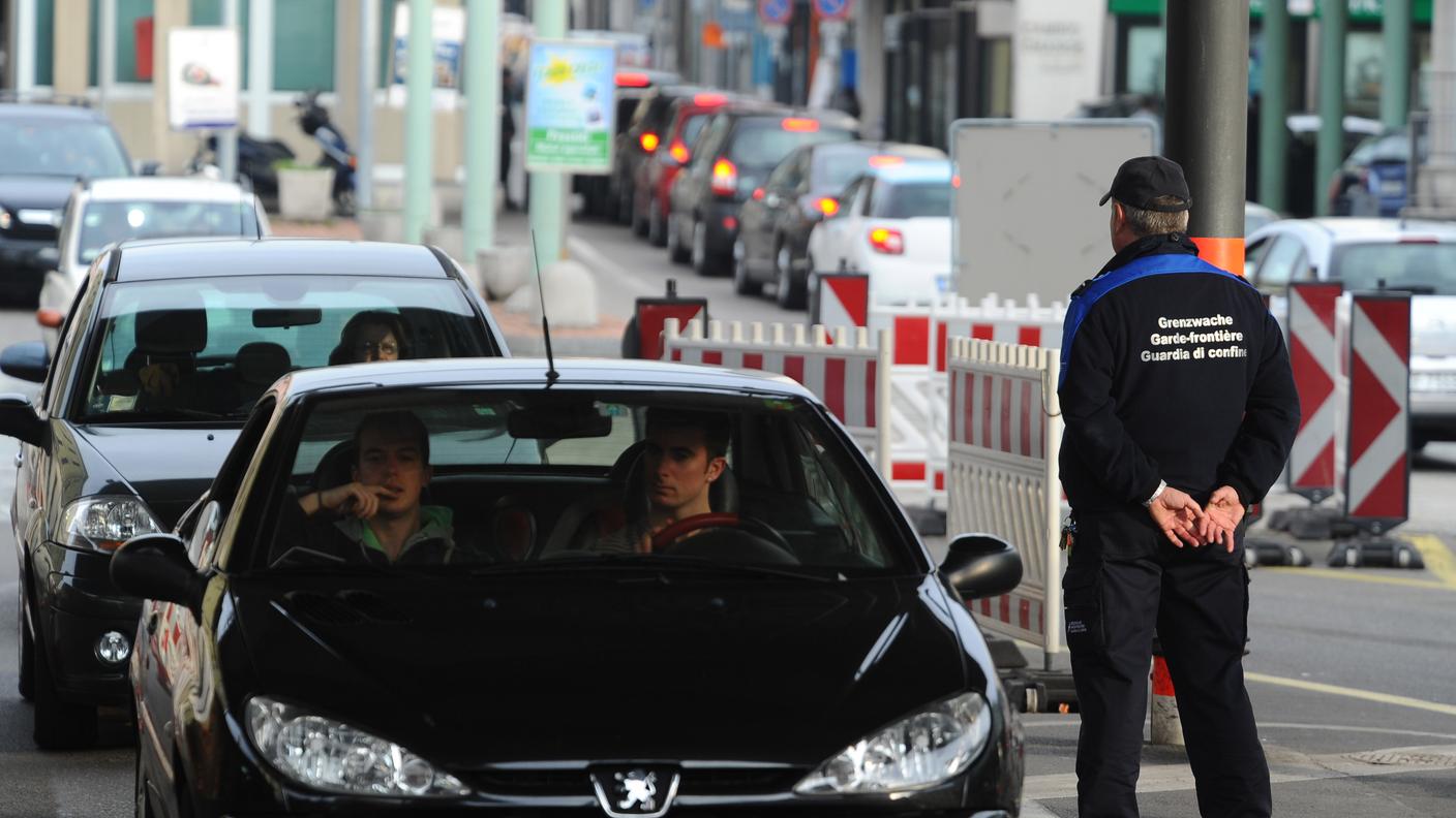 Il controllo è avvenuto al valico di Chiasso-strada