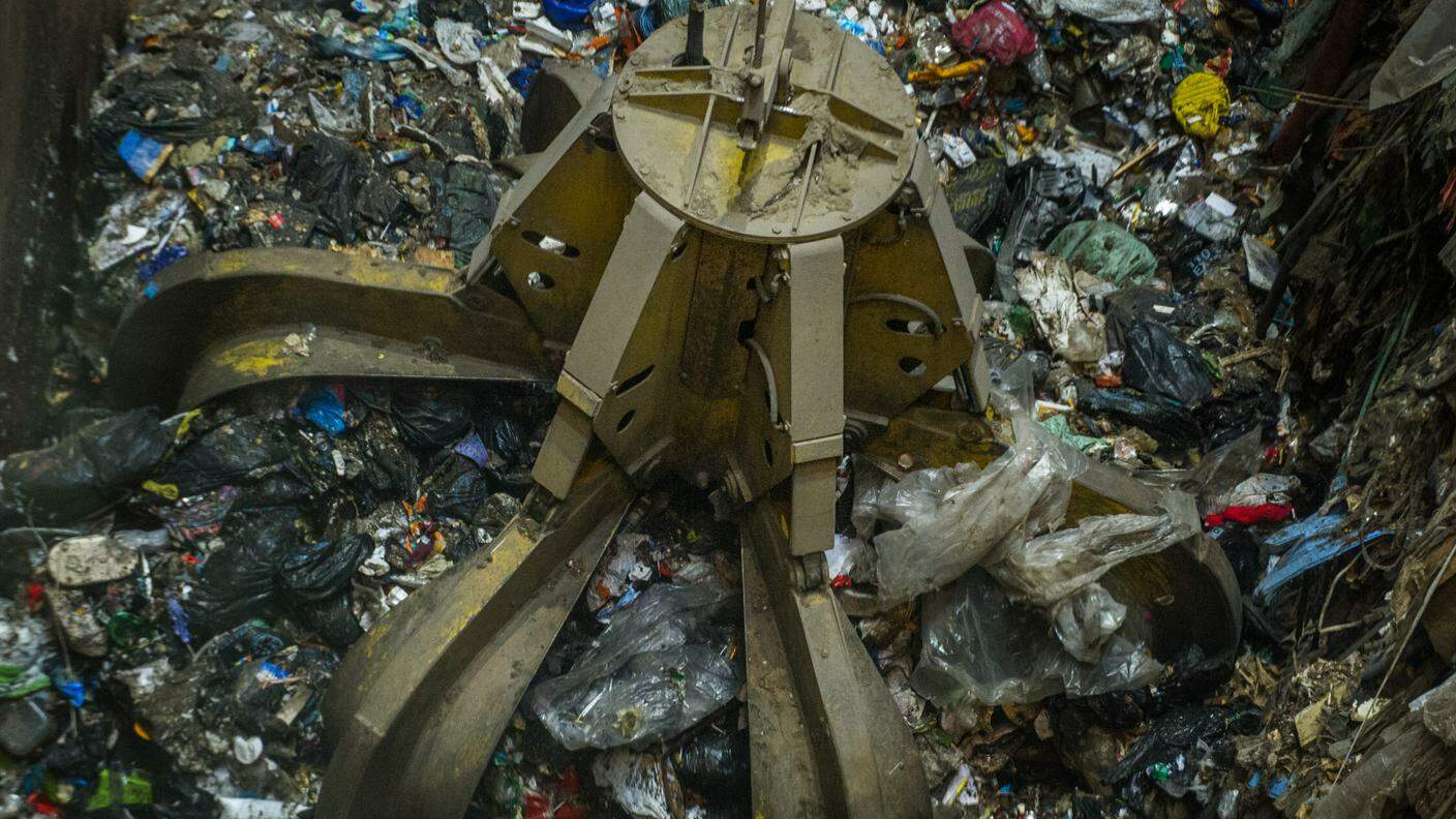 Il termovalorizzatore di Giubiasco ha trattato 161'392 tonnellate di immondizia