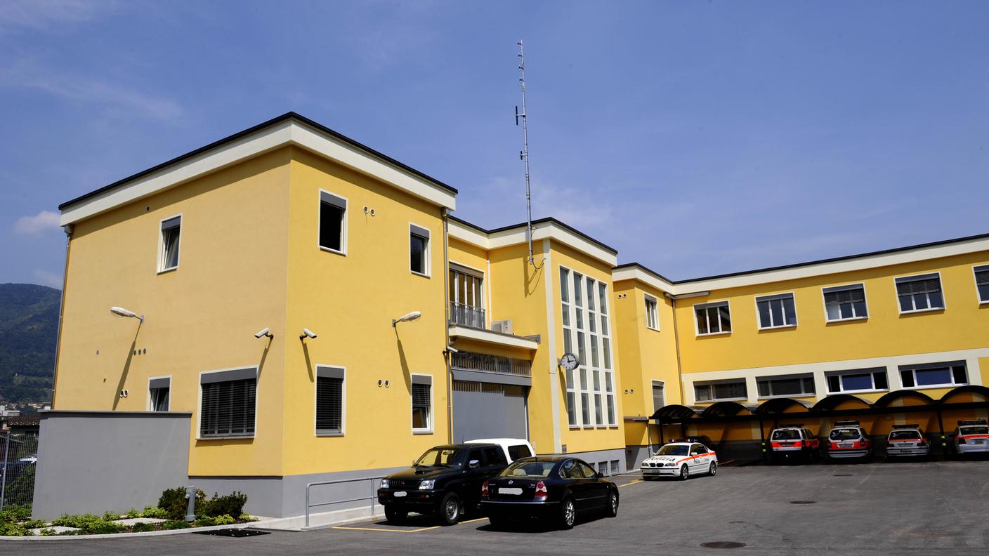La sede della polizia di Chiasso
