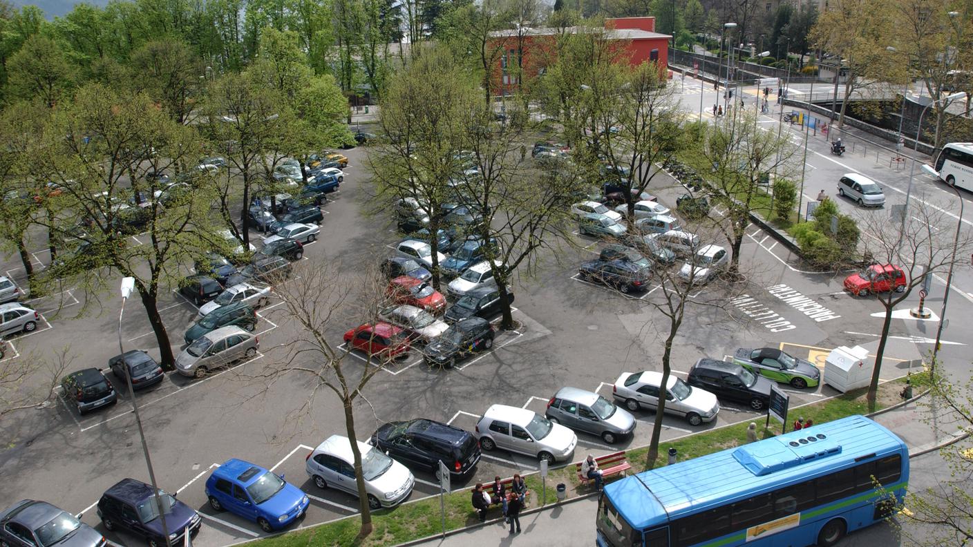 Il parcheggio Campo Marzio a Cassarate