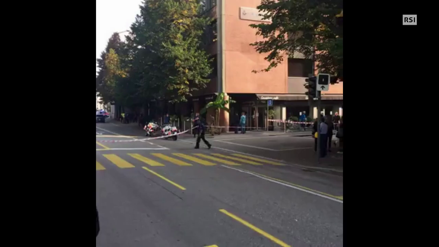 VIDEO — La tentata rapina in centro a Lugano in diretta via Facebook