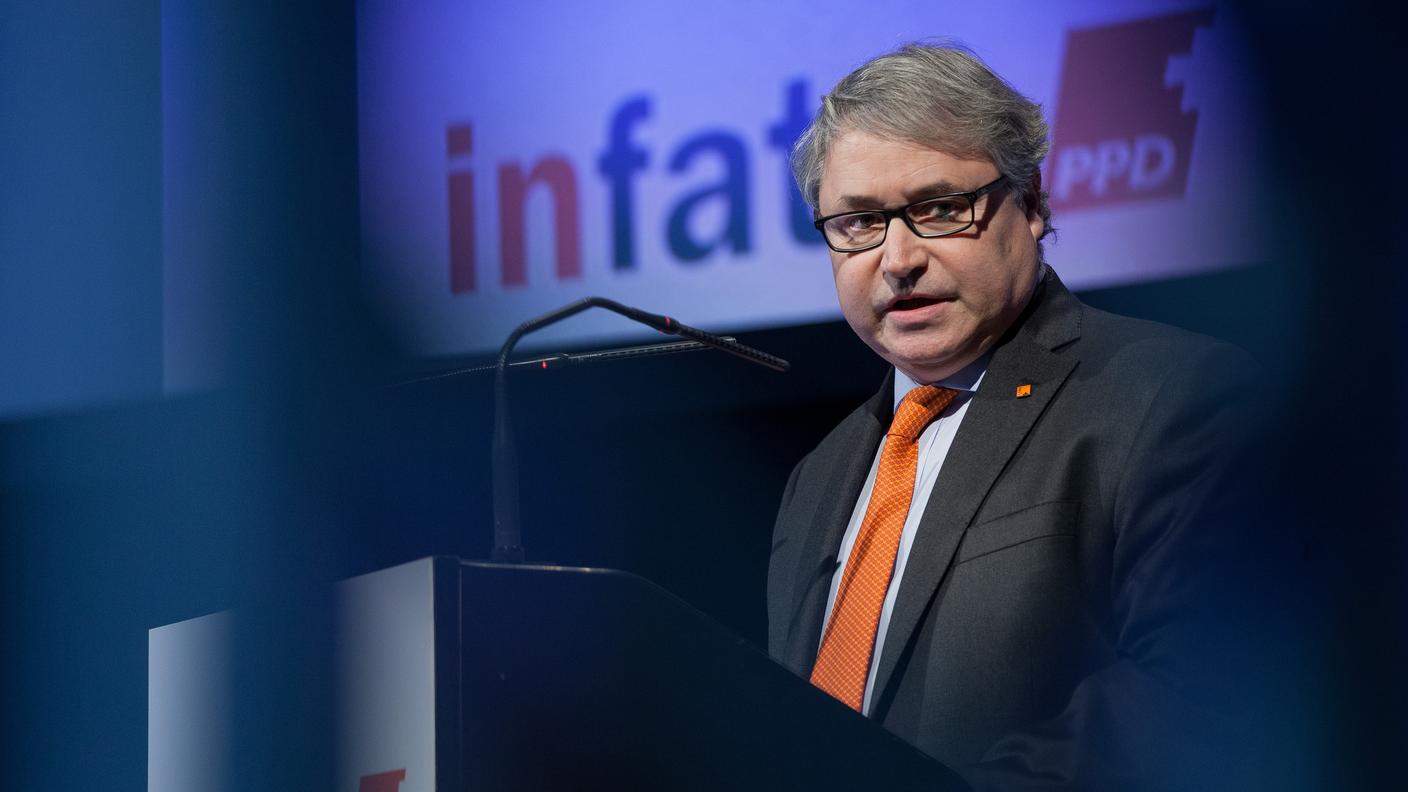 Il presidente del PPD ticinese Giovanni Jelmini