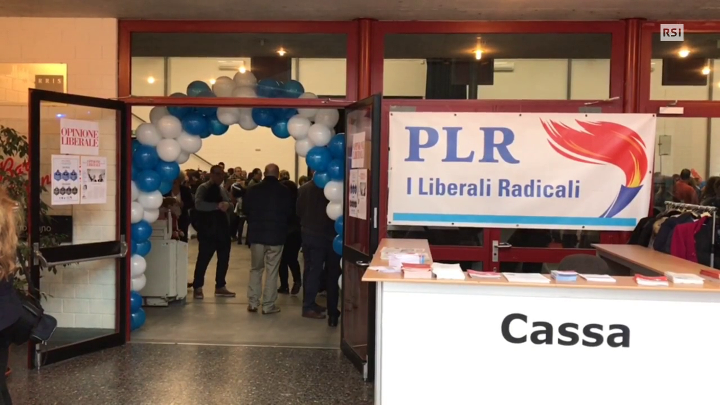 Il congresso del PLR a Bellinzona