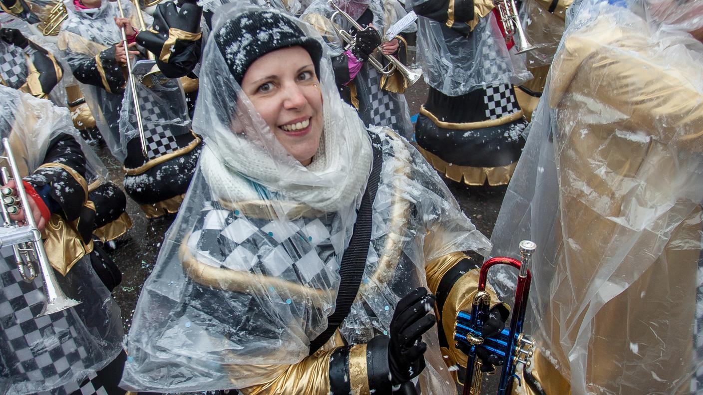 Carnevale bagnato, carnevale fortunato a Tesserete