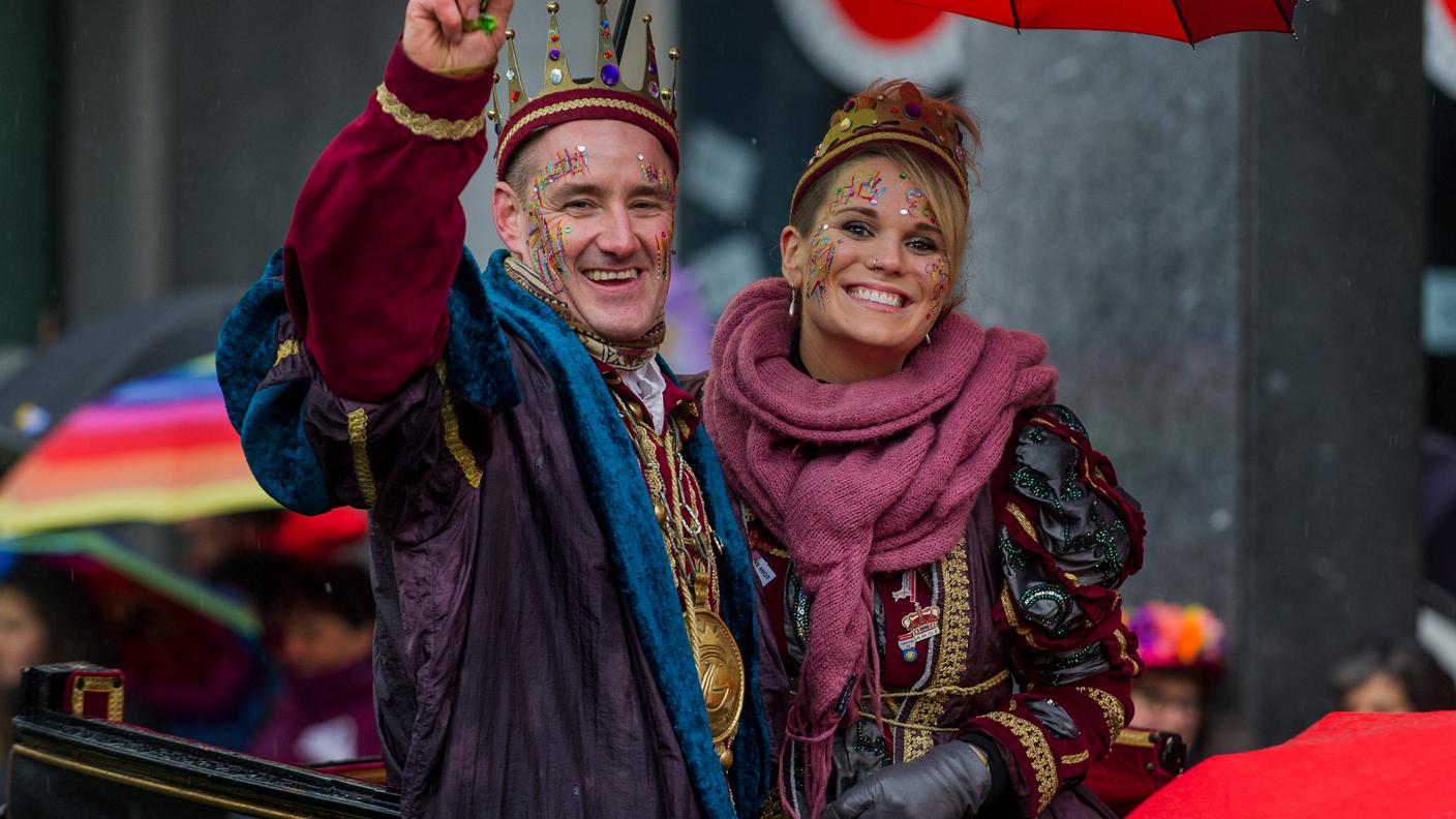 Carnevale bagnato a Biasca, carnevale fortunato, dicono