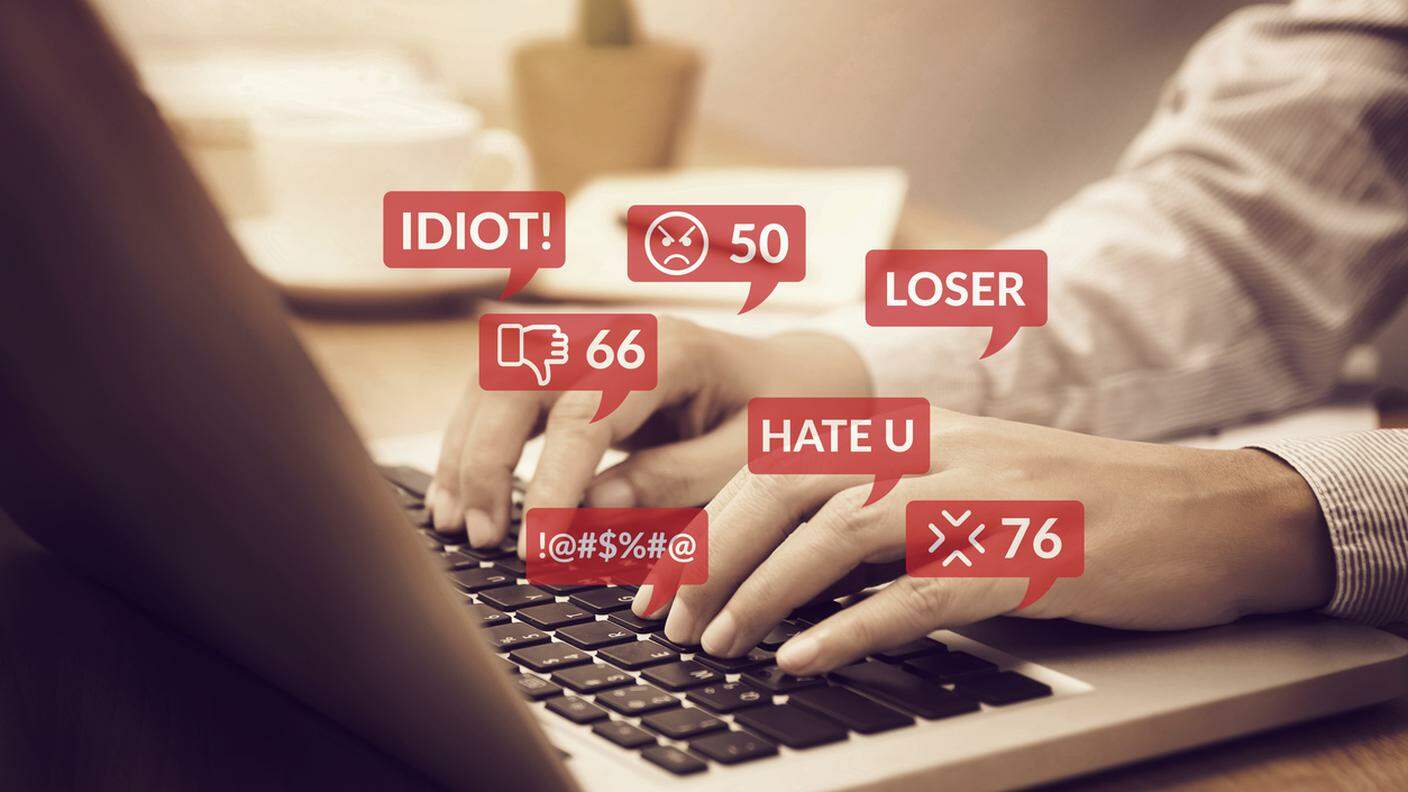 social network, insulti, odio, web