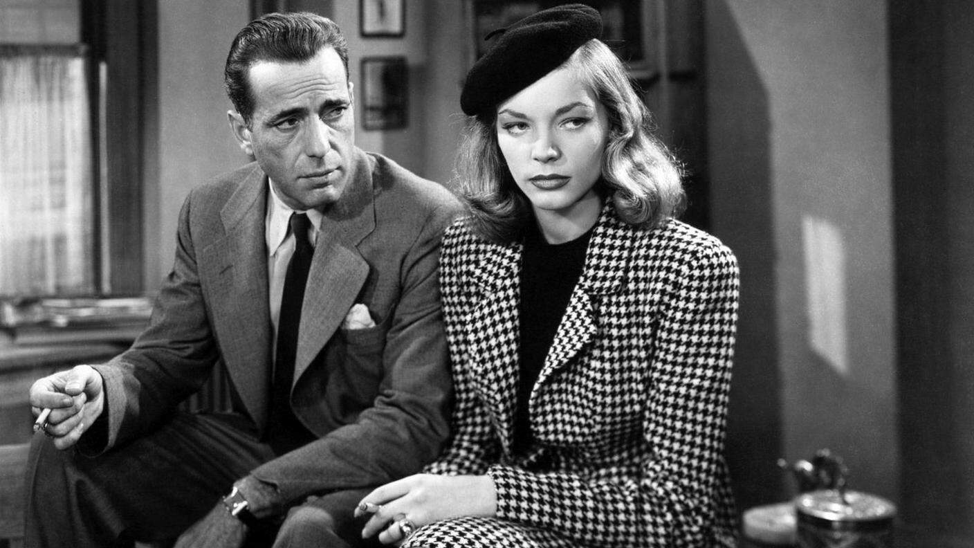 Humphrey Bogart e Lauren Bacall in "Il grande sonno" (1946)